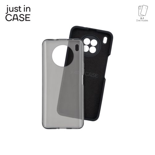 2u1 Extra case MIX paket CRNI za Honor 50 Lite slika 1