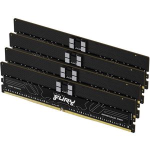 Kingston DDR5 128GB (4x32GB) KF548R36RBK4-128 4800MHz [FURY RENEGADE PRO], ECC Registered DIMM, CL36 1.1V, 288-Pin 1Rx4, Memory Kit, PnP, XMP