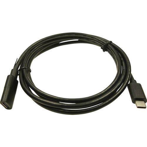 Cliff USB kabel  USB-C® utičnica, USB-C® utikač 1.50 m crna  FCR72004 slika 1