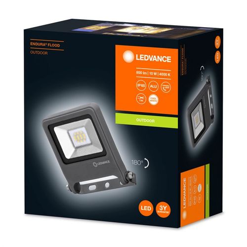 LEDVANCE LED reflek EnduraFlood 10W 4000k t. siva slika 3