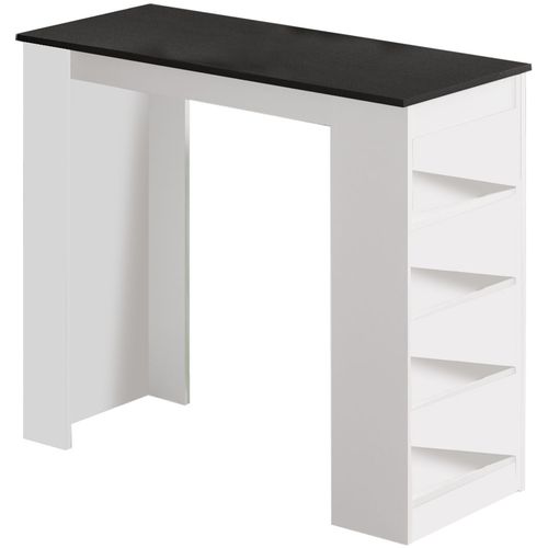 Woody Fashion Barski stol, Bijela boja Crno, ST1 - LW slika 6