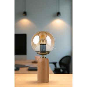 8900-4 HoneyGoldOak Stolna Lampa