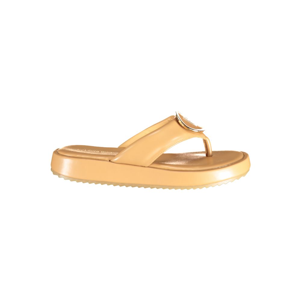 LAURA BIAGIOTTI WOMEN'S BEIGE SANDALS slika 1