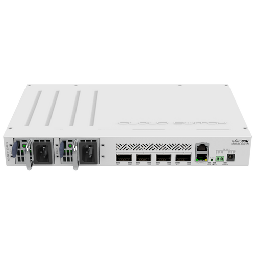 MIKROTIK (CRS504-4XQ-IN) CRS504, RouterOS L5, cloud ruter switch slika 2