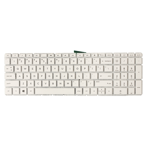 Tastatura za laptop HP 250 G6 bela slika 1