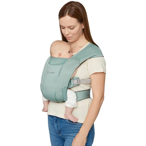 Ergobaby Embrace Soft Air Mesh nosiljka Sage slika 19