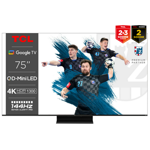 TCL televizor Mini LED TV 75C805, Google TV slika 1