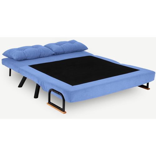 Atelier Del Sofa Dvosjed na razvlačenje, Plava, Sando 2-Seater - Blue slika 4