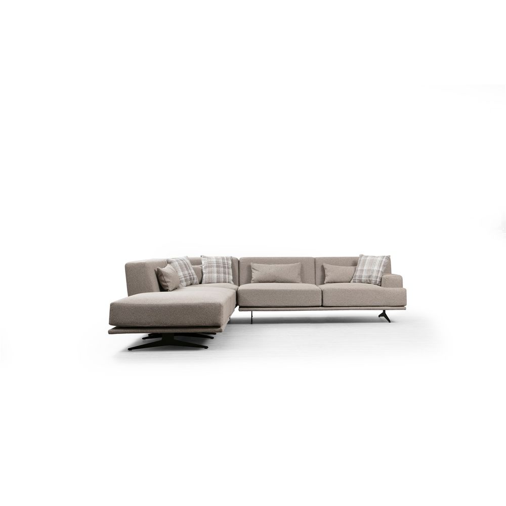 Bentley Corner (PUF-O1-C-3R) Bež Ugaona Sofa slika 5