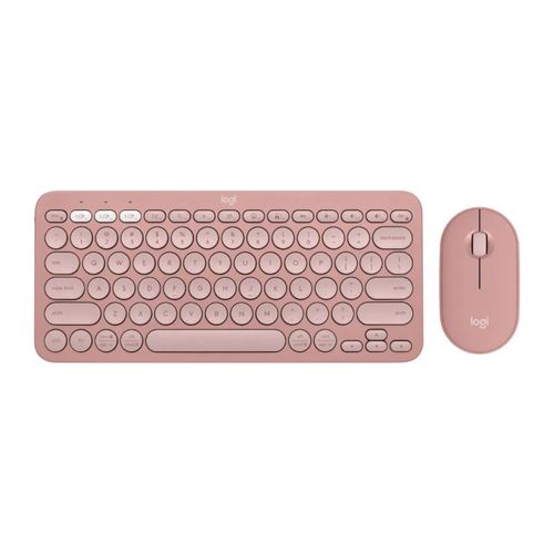 LOGITECH Pebble2 Wireless Combo US tastatura i miš roze slika 4