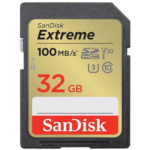 SanDisk SDHC 32GB Extreme 100MB/s V30 UHS-I U3 slika 1