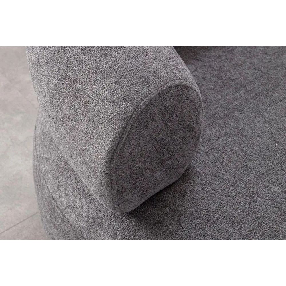 Sofa za tri osobe Roma - tamno siva slika 6