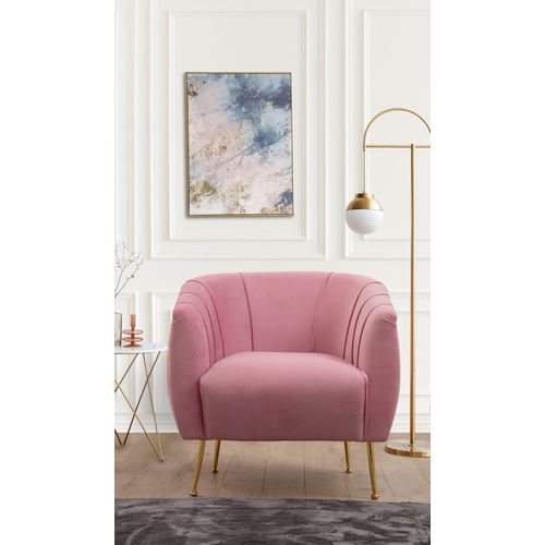Atelier Del Sofa Fotelja, Prljavo roza, Istiridye - Rose slika 1