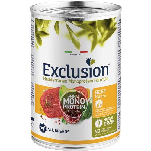 Exclusion Mediterraneo Monoprotein Adult Govedina konzerva 400g slika 1