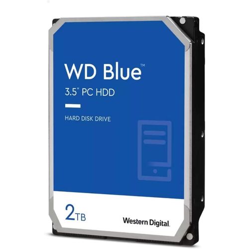 WD 2TB 3.5" SATA III 256MB 7.200rpm WD20EZBX Blue hard disk slika 1