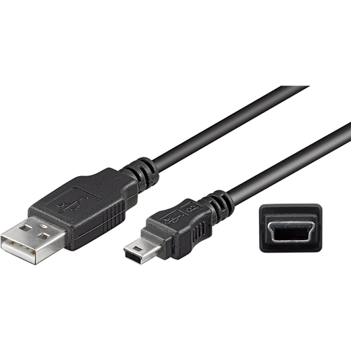 ZED electronic USB A na USB mini kabel,  dužina 1.0 metar - USBC-MINI/1.0 slika 2