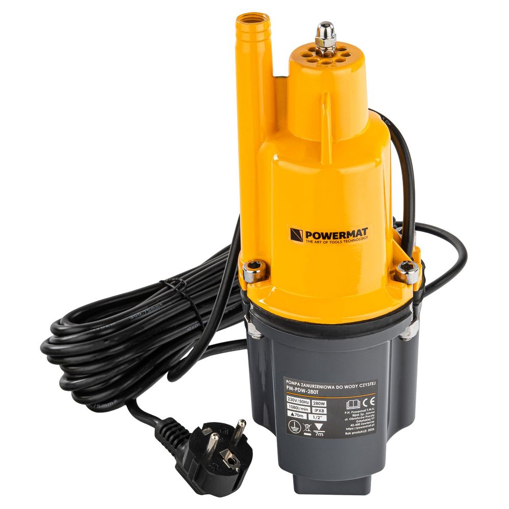 Powermat membranska pumpa za vodu PM-PDW-280T slika 1