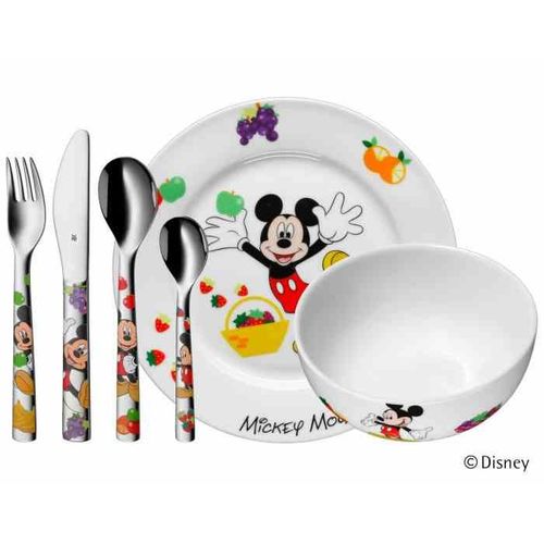 WMF dječji set pribora za jelo Mickey Mouse 6 komada slika 1