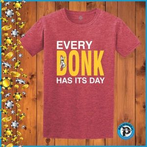Poker majica "Every Donk", crvena