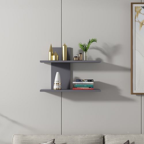 Walter - Anthracite Anthracite Wall Shelf slika 2