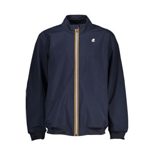 K-WAY BLUE MEN'S SPORTS JACKET