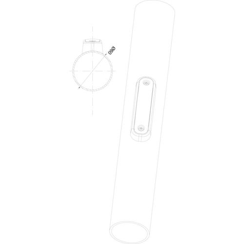 Fristom bočna svjetiljka za označavanje rubova otvoreni kraj kabela odsevno svjetlo sprijeda 12 V, 24 V bijela prozirna slika 4