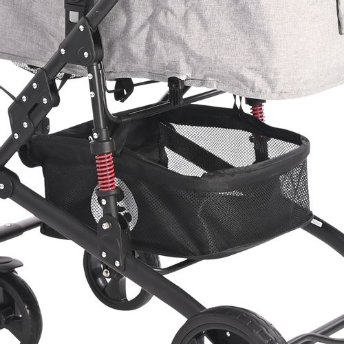 LORELLI ALBA CLASSIC Kolica 3u1 Black: Košara + Autosjedalica + Zimska Navlaka (0mj+) - (do 15kg/96cm) slika 13