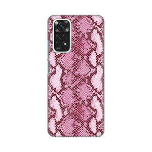 Torbica Silikonska Print za Xiaomi Redmi Note 11/Note 11s Pink Snake