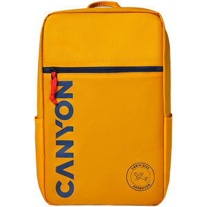 CANYON CSZ-02, cabin size backpack for 15.6'' laptop ,polyester ,yellow