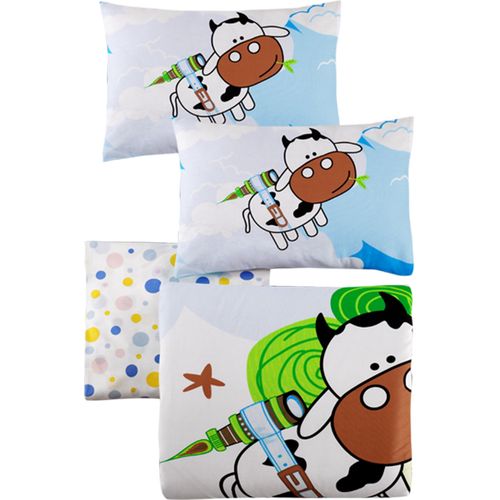 Colourful Cotton Komplet posteljine za bebe od ranforcea Meraklı slika 3