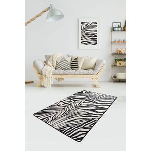 Zebra   Multicolor Carpet (140 x 190)