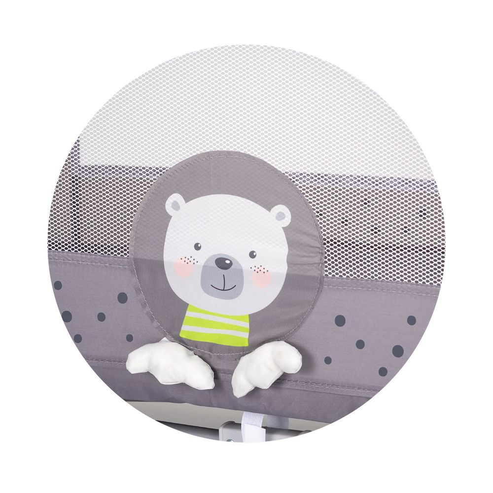 Chipolino Vikend krevetac Capri Bear Grey Kosik2501Be slika 4