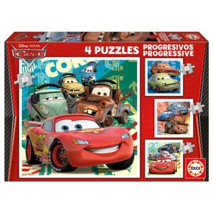 Disney Cars 2 Progresivna slagalica 12-16-20-25 komada