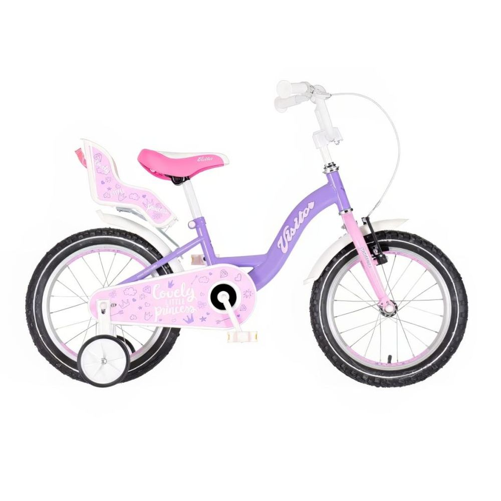 Visitor Dječiji bicikl Lovely Lil 16" Purple/Pink slika 2