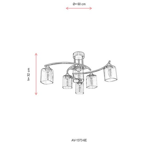 Luster Antiquation AV-1373-6E slika 3