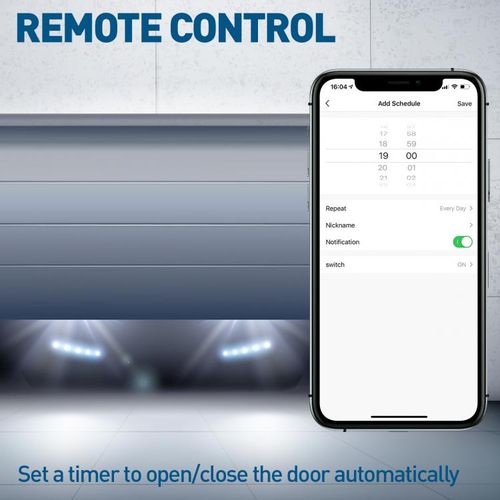 Tellur Smart WiFi garage door control kit, bijela slika 5