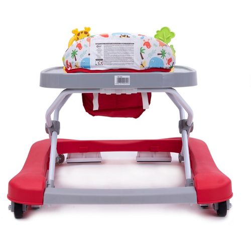 4BABY hodalica Walk’n Push Red slika 4