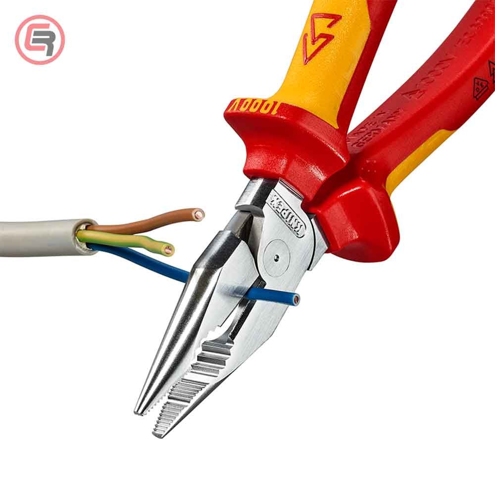 Knipex Kliješta Kombinovana Špicasta 185 mm / 1000V - 08 26 185 slika 5
