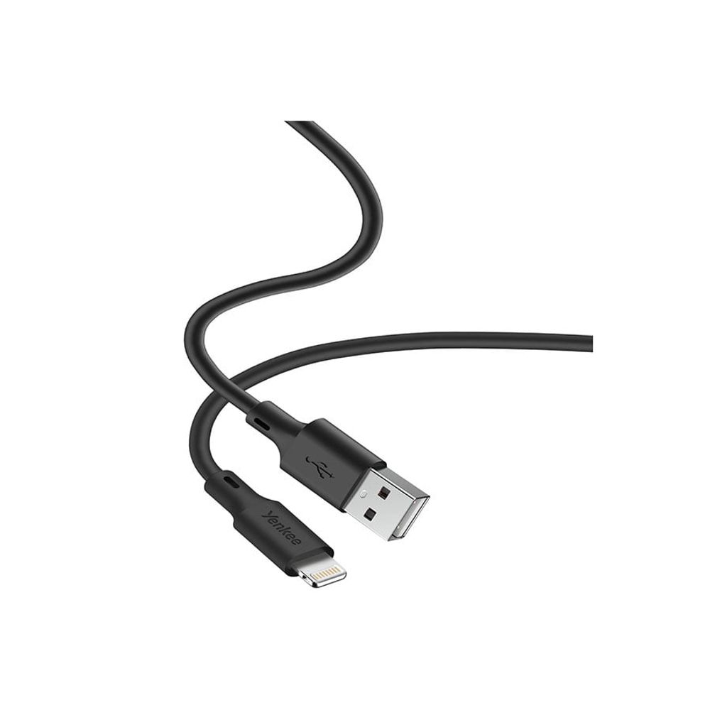 Yenkee USB kabal YCU 615 BK SILIC MFi - USB A /1,5m slika 3