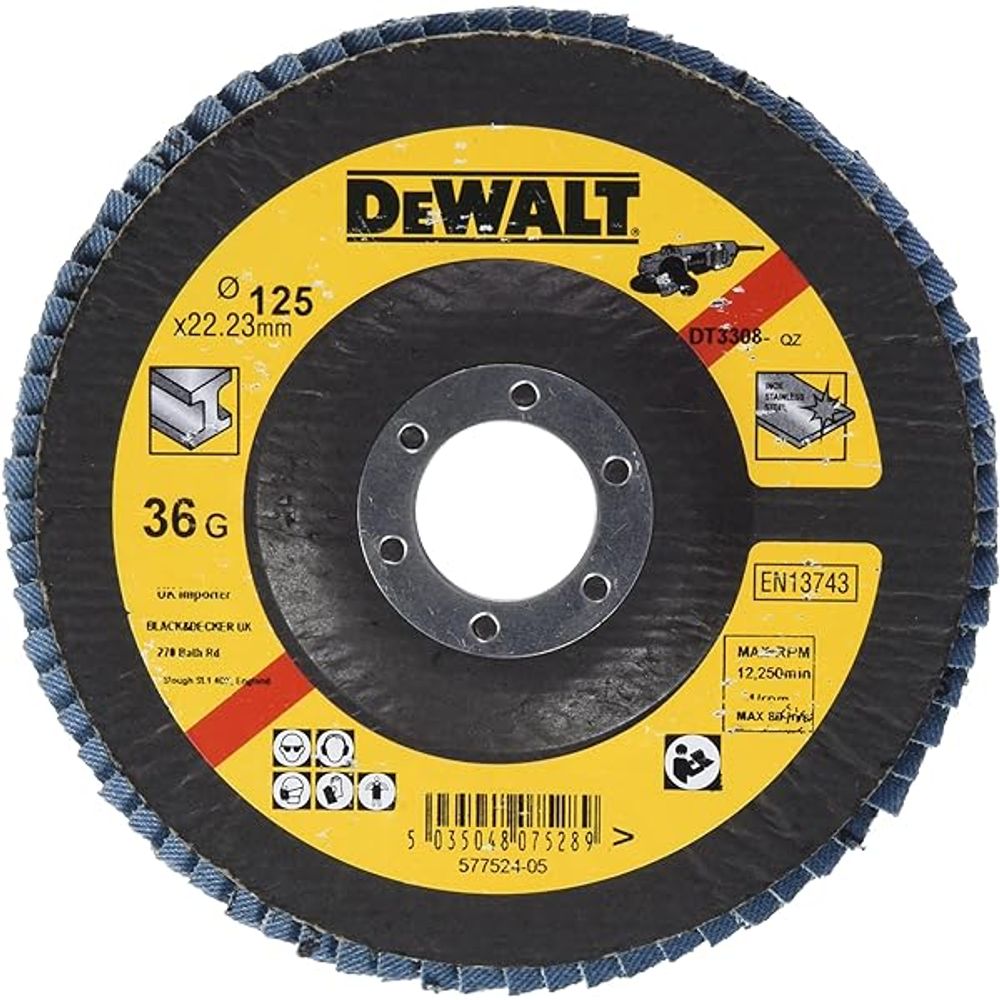 BRUSNA PLOČA 115MM G120 Dewalt DT3258 slika 1