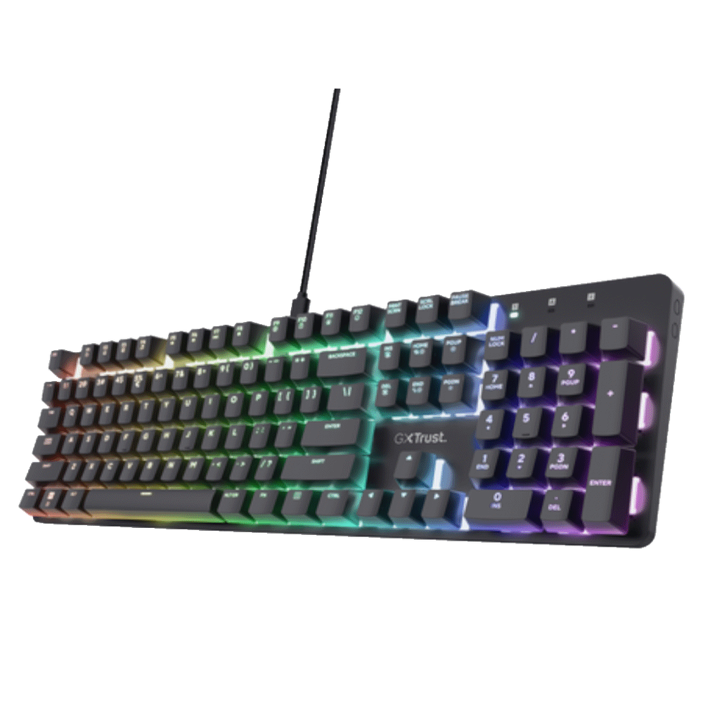 Trust GXT 871 Zora mehanička gaming tastatura, US layout slika 2