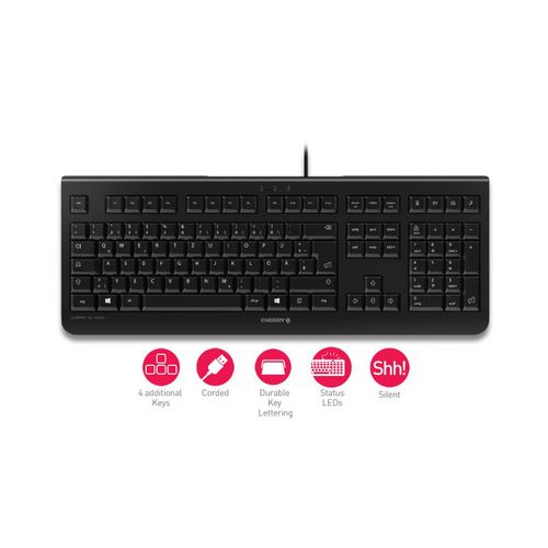 Cherry KC-1000 tastatura, USB, crna slika 2