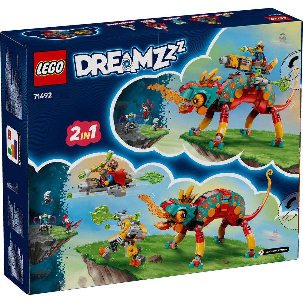 LEGO 71492 Mateo's Fire Chameleon slika 8