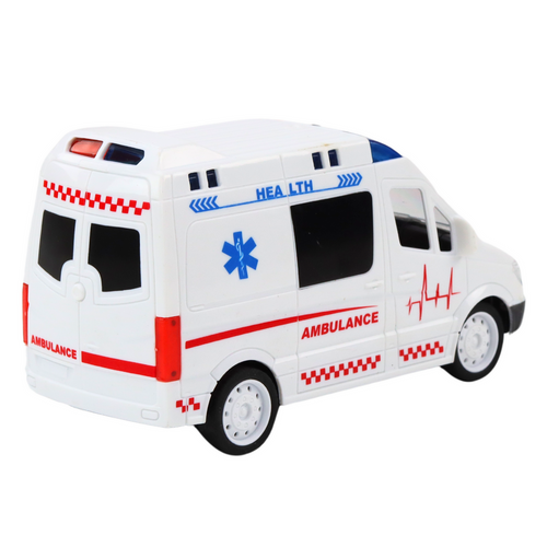 Auto na daljinsko upravljanje RC Ambulance - bijeli slika 3