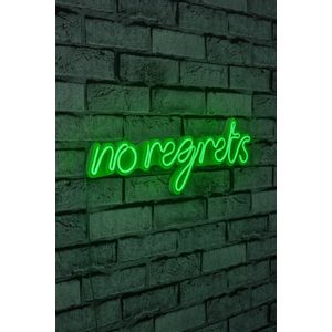 Wallity Ukrasna plastična LED rasvjeta, No Regrets - Green