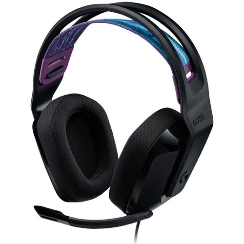 LOGITECH G335 Wired Gaming Headset - BLACK - 3.5 MM slika 1
