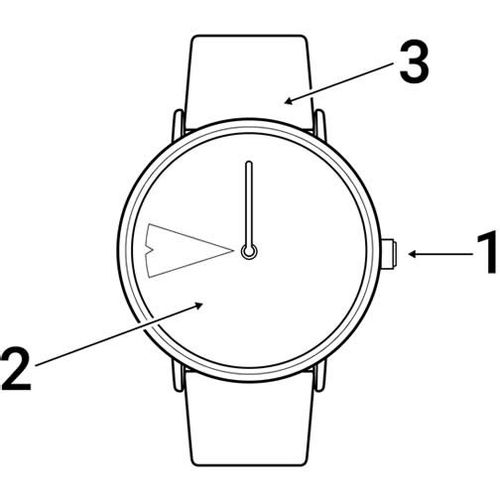 Polin - Minimalistički sat slika 7