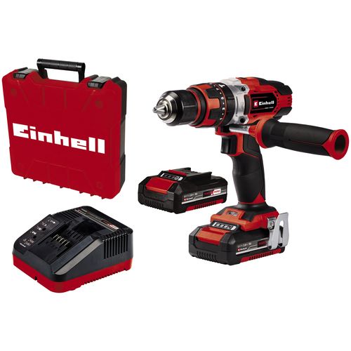 EINHELL Expert aku udarna bušilica u setu Power X-Change TE-CD 18/48 Li-i (2x20 Ah) slika 1