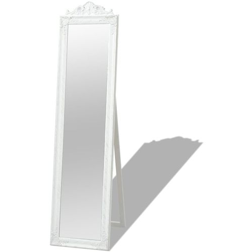 Samostojeće Ogledalo Barokni stil 160x40 cm Bijela boja slika 28