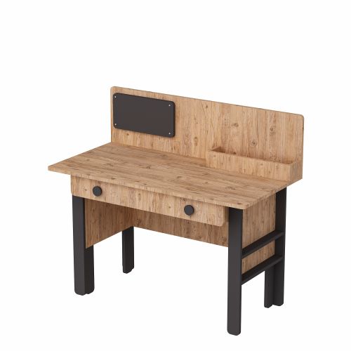 Valerin Atlantic PineAnthracite Study Desk slika 4